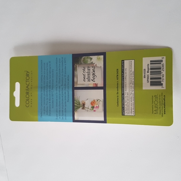 Glass Paint Fineliner Marker 3ml (Magenta) - Picture 7 of 9